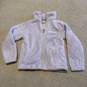 Columbia Kids Plush Full-Zip Fleece Jacket - Light Lavender